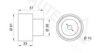 LANCIA 7596727 Deflection/Guide Pulley, timing belt
